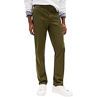 Tommy Hilfiger Uomo Pantaloni Chino Denton Printed Structure Straight Fit