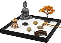 Vista 1 de Natures Mark Kit de decoración de mesa de jardín Zen con accesorios