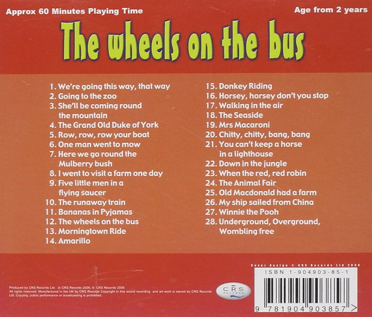 The Wheels on the Bus - Kids favourite travelling songs