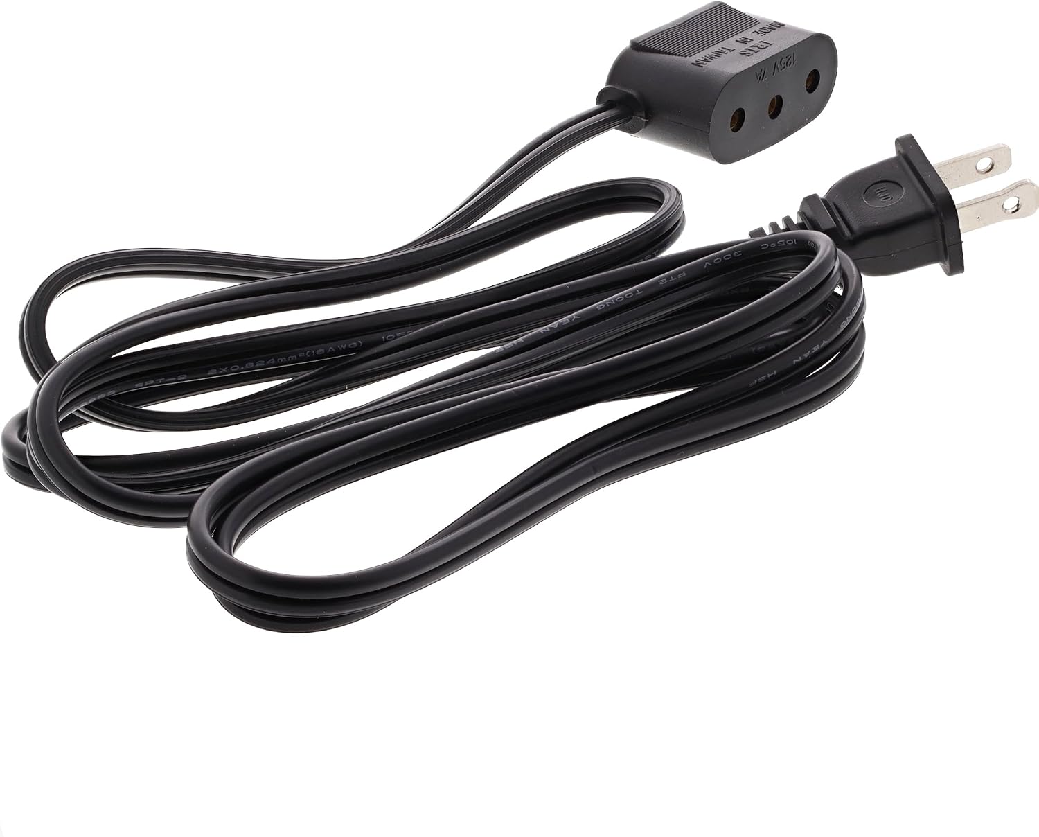 Power Cord for Singer Sewing Machines (#122) - Fits Singer 401A, 15-91, 301, 201 and More