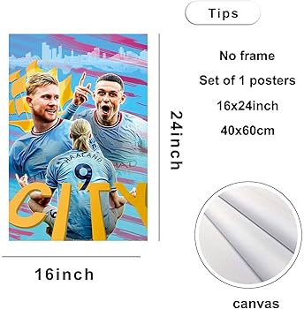 ランニングマン！キャンバスアート Amazon.co.jp: フットボールスターキャンバスウォールアート