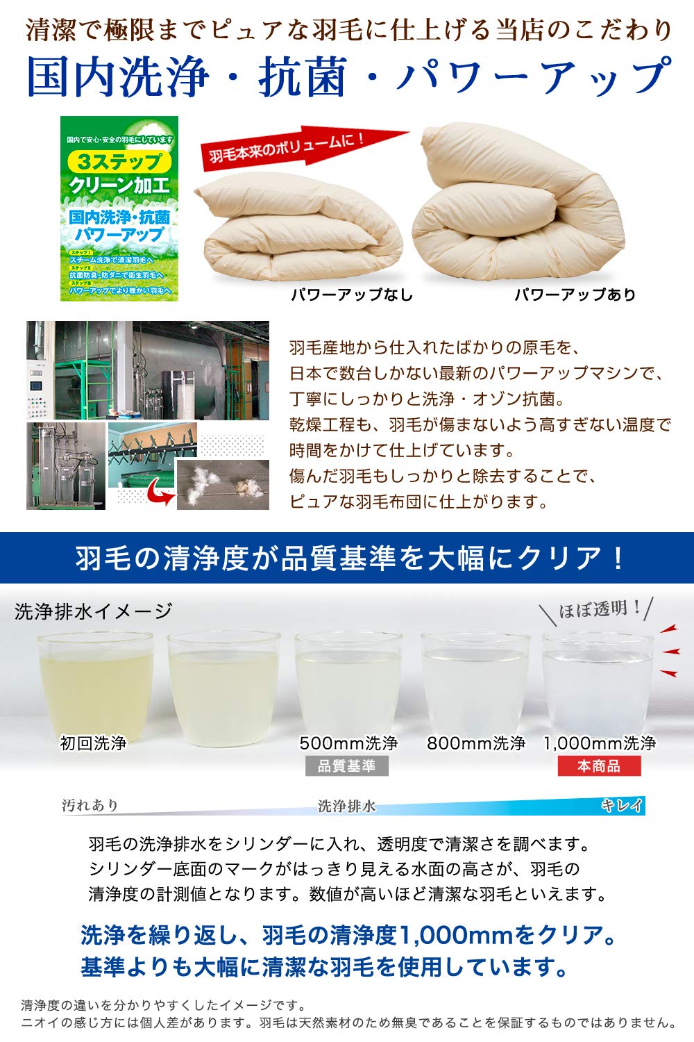 （ダブル）新品＊四つ星エクセル＊フランス産１，７キロ増量＊二層式羽毛布団（ Amazon｜安眠工場 上質羽毛布団 二層式(ツイン) ダブル【羽毛