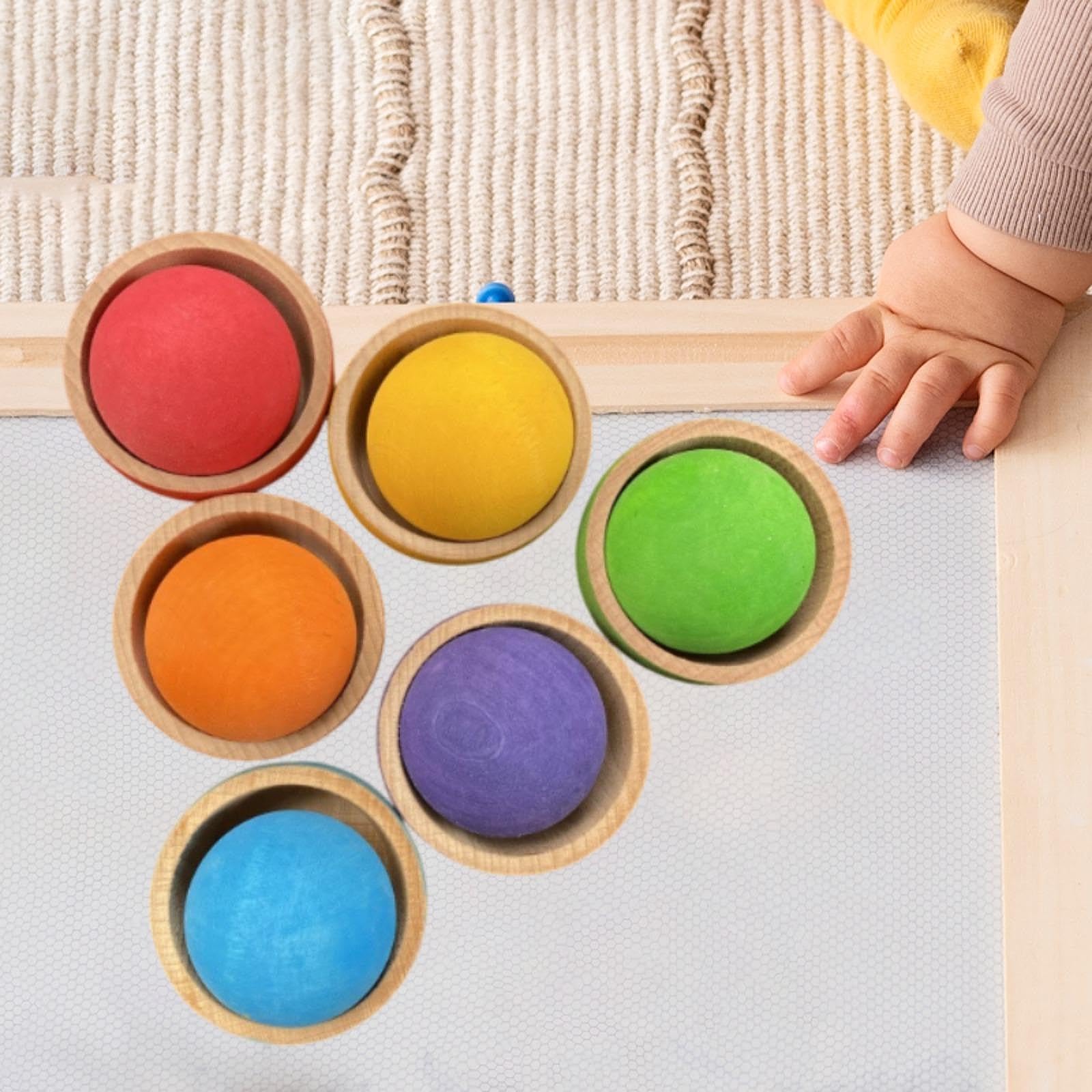 Juguetes de Clasificación de Colores, Divertidos Juguetes para Juegos de Simulación, Fiestas de Aprendizaje con Pelotas, con Pelotas