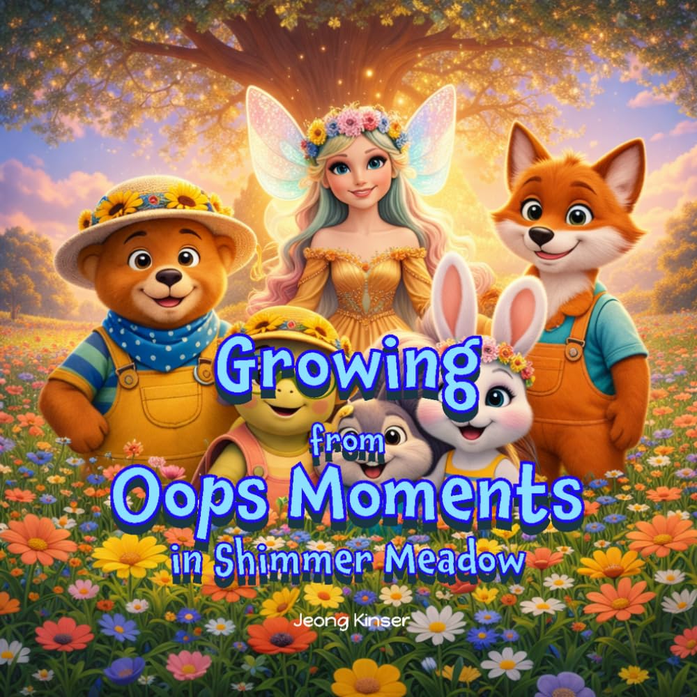 Growing from Oops Moments in Shimmer Meadow: A Heartwarming Story About Learning from Mistakes & Growing Together (Social Emotional Learning with Shimmer Meadow Friends)