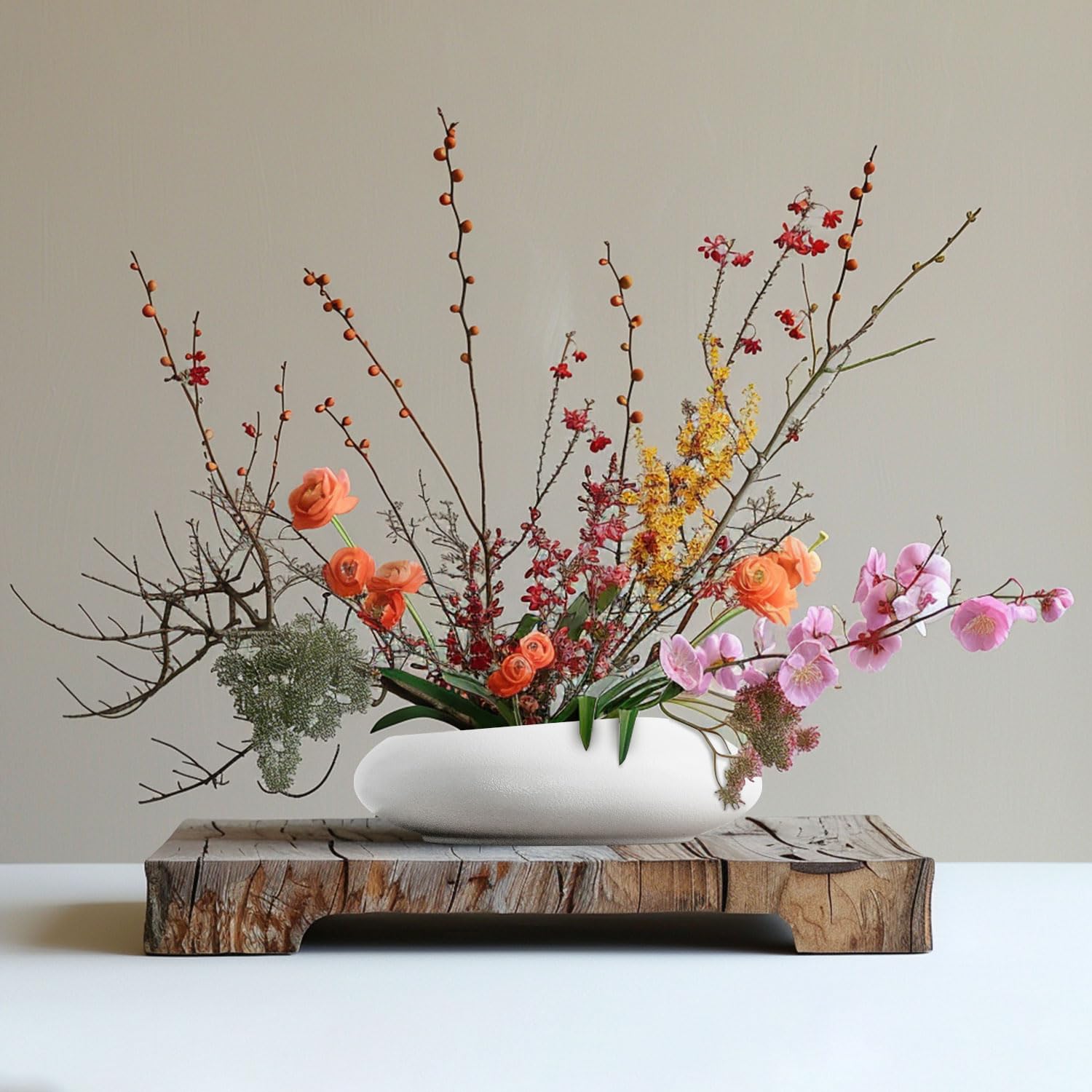 Amazon.com: Elifinds Flower Frog Vase Kit, Ikebana Floral