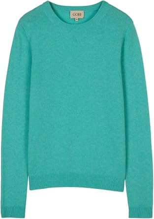 سترة GOBI Essential Cashmere ذات الرقبة الدائرية