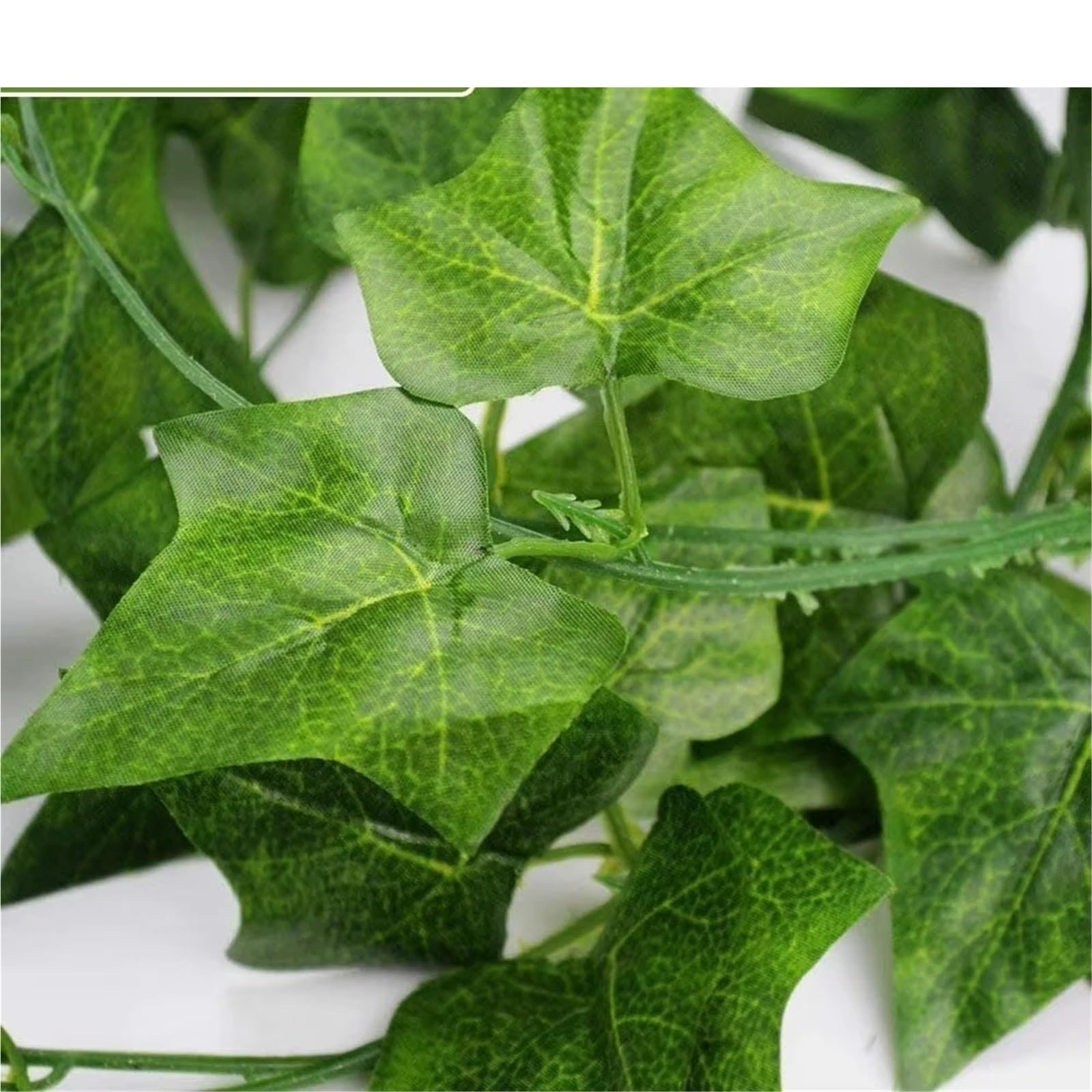 Enredadera Artificial de Hiedra 6/12 Piezas de Plantas Colgantes Artificiales de Hiedra Falsa, Guirnalda de Hojas Verdes for Valla de jardín, decoración Exterior para Cocina, Patio(12pcs Ivy)