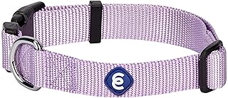 Blueberry Pet Essentials Lavender Dog Collar for Large Dogs | Adjustable Classic Nylon Dog Collars | Comfortable Dog Collar | Stylish Dog Collar for Pet Lovers | 18-26'' Neck