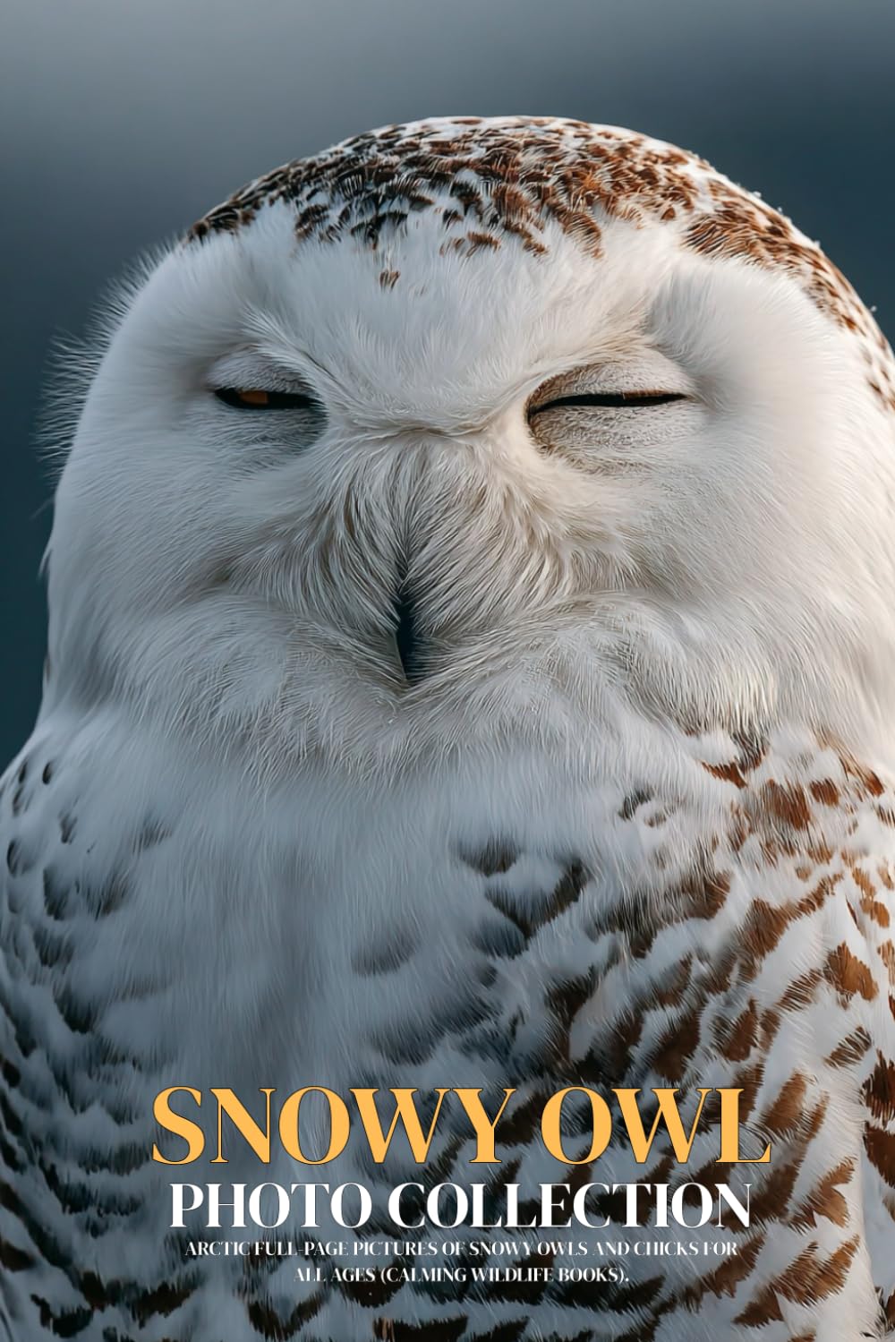 Snowy Owl Photo Collection: Arctic Full-Page Pictures of Snowy Owls and Chicks for All Ages (Calming Wildlife Books).