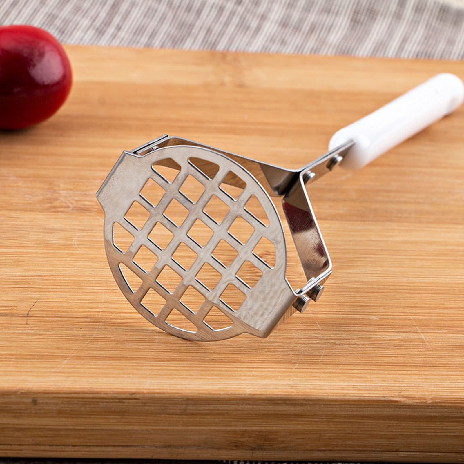 Kartoffelstampfer, Kartoffelstampfer, Kartoffelstampfer, Kartoffelchips, Obstschlamm, manueller Obst-Schlammstampfer aus Edelstahl