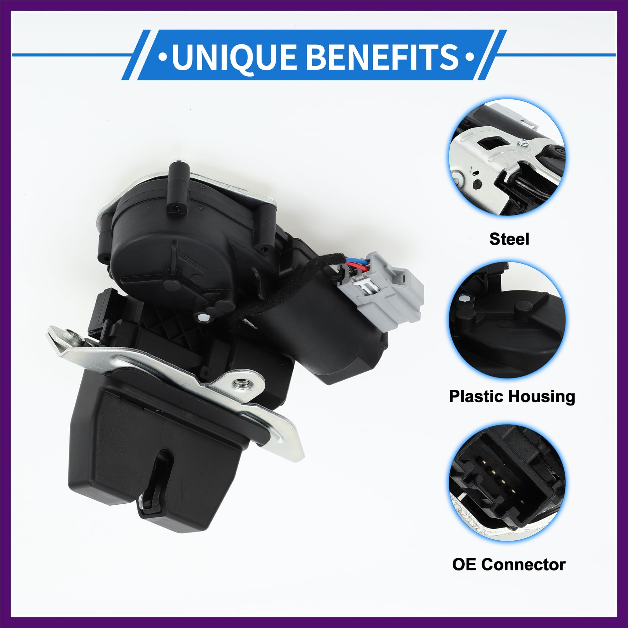Amazon.com: FUELHOOD Rear Liftgate Door Lock Actuator for Lincoln 