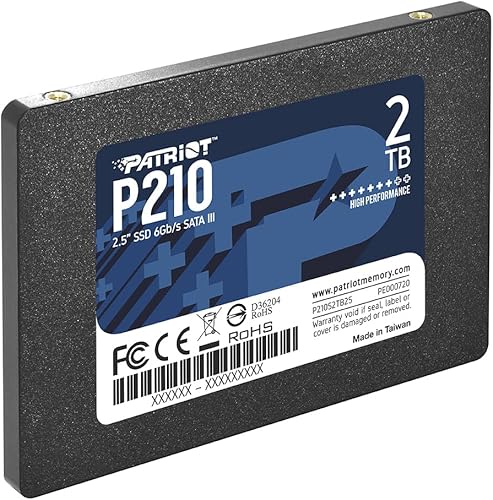 Miniatura 3 de Patriot P210 2TB SSD interno - SATA 3 2.5" - Unidad de estado sólido - P210S2TB25