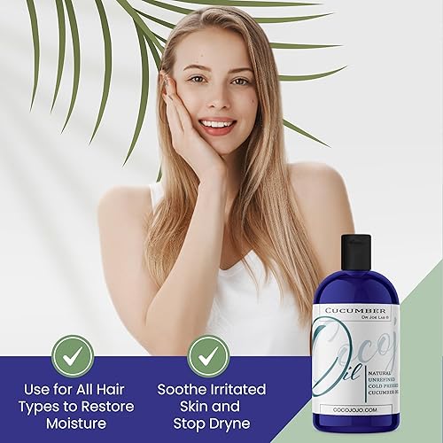 Miniatura 5 de Dr Joe Lab Aceite de semilla de pepino: puro, sin refinar, prensado en frío, sin diluir, sin OMG, aceite portador virgen para piel, cabello, uñas,