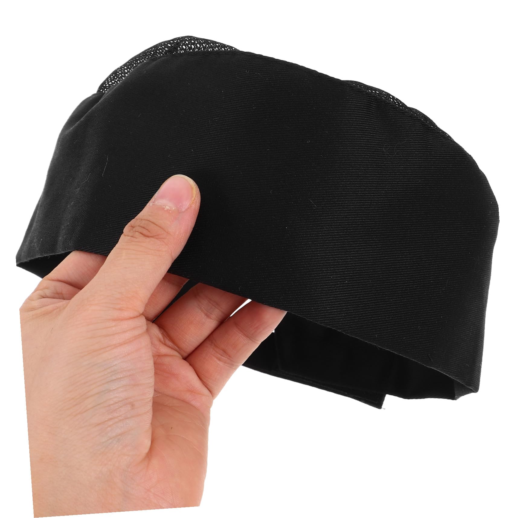 NOLITOY 4 Piezas Gorros de Chef Unisex de Malla Transpirable para Cocina para Restaurantes y Hoteles Gorros de Trabajo para Cocinas y Barbacoas