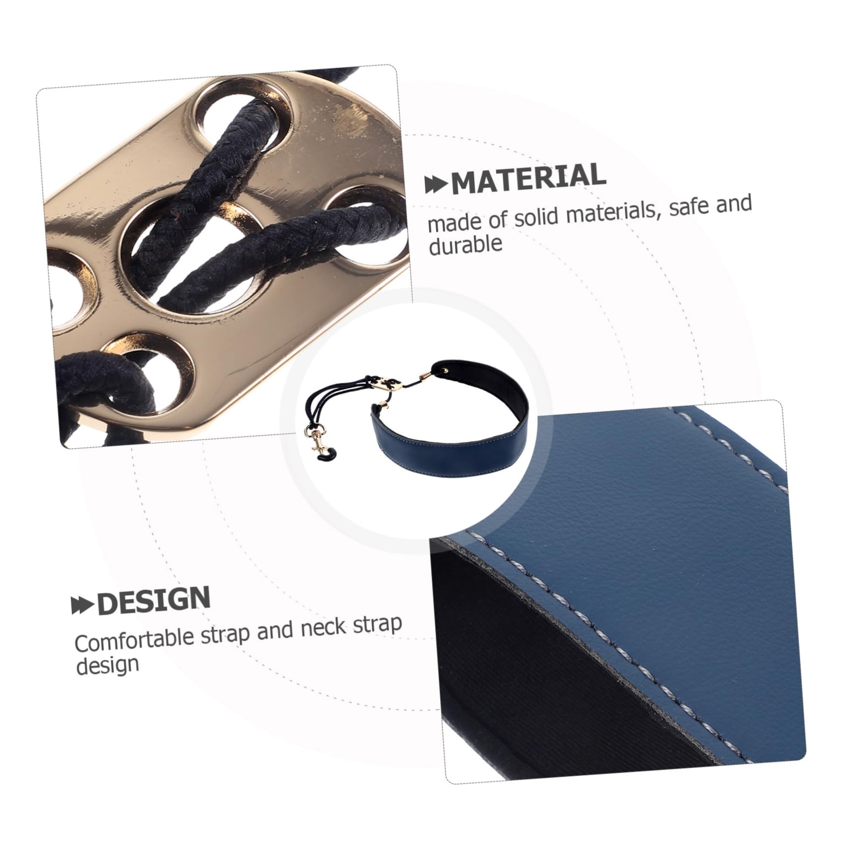 Toddmomy Alto Sax Neck Strap Comfortable and Stylish Hanging Strap for Saxophone and Clarinet Durable and Design Easy to Clean for Musicians