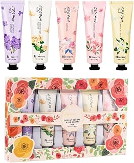 Nineaccy Hand Cream Vegan Friendly,5 x 30ml, Pack of 5, Daily Moisturising hand cream gift set,gifts for women