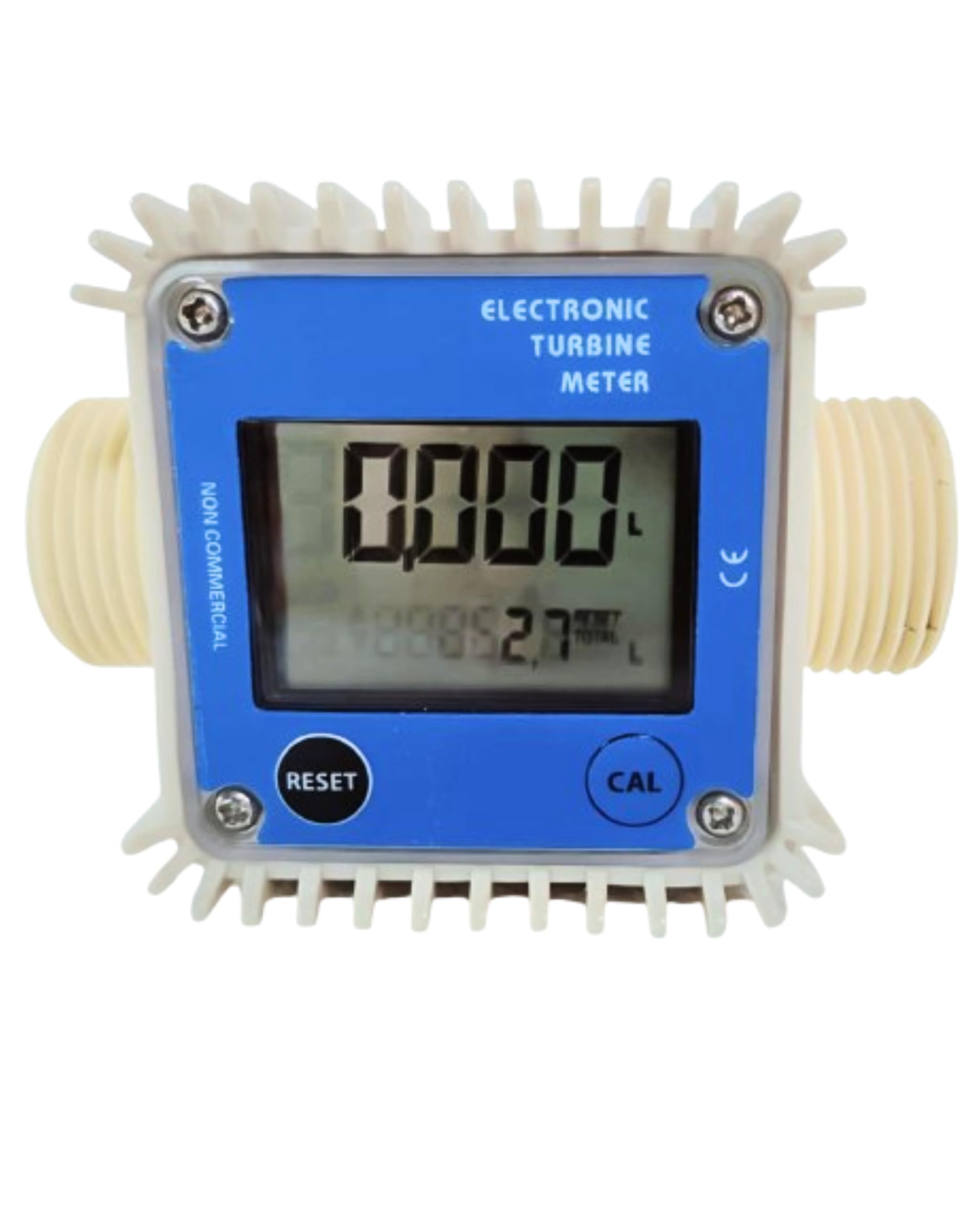 K24 DEF/UREA [Compatible with AdBlue®] Digital Turbine Flow Meter- Accurate Fuel Flow Measurement Device for Diesel, Gasoline, and Water - LCD Display, High-Precision Flow Rate Monitor-picture-18