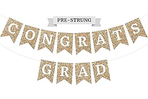 Graduation 2024 Banner - Pre-strung and hassle-free for effortless celebration