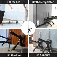 YAYODS 2db 38cm bútorlift 25cm emelésmagasság 240kg teherbírás 7