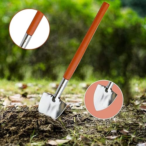 Miniatura 4 de Herramientas de jardín, paleta de jardín, kit de herramientas de jardinería de 10 piezas, con guantes de bolsa de jardinería duraderos, para