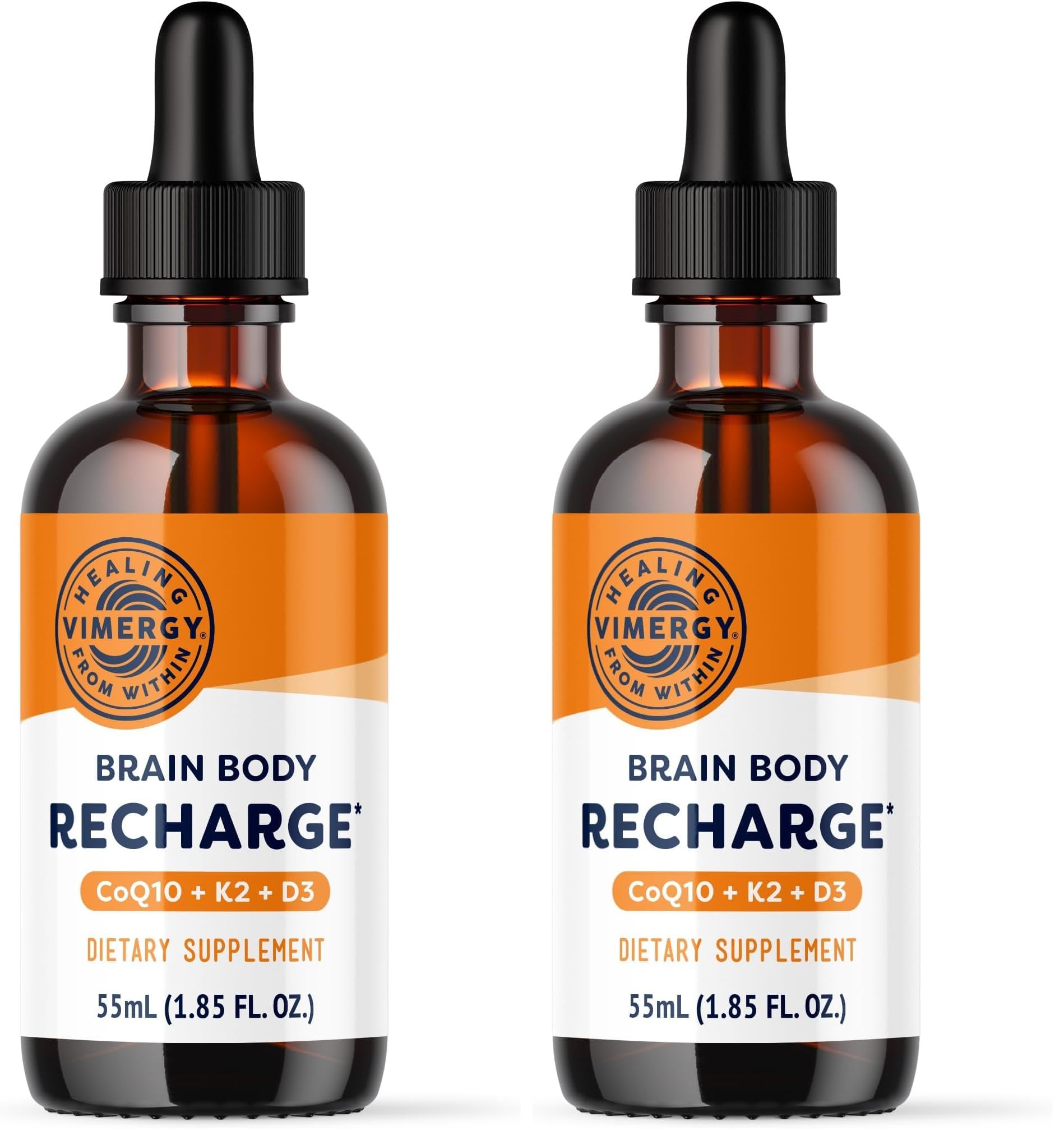 Brain Body Recharge*, CoQ10 + Vitamin D3, K2, Fights Fatigue*, 2 mo Supply — Amazon image 7