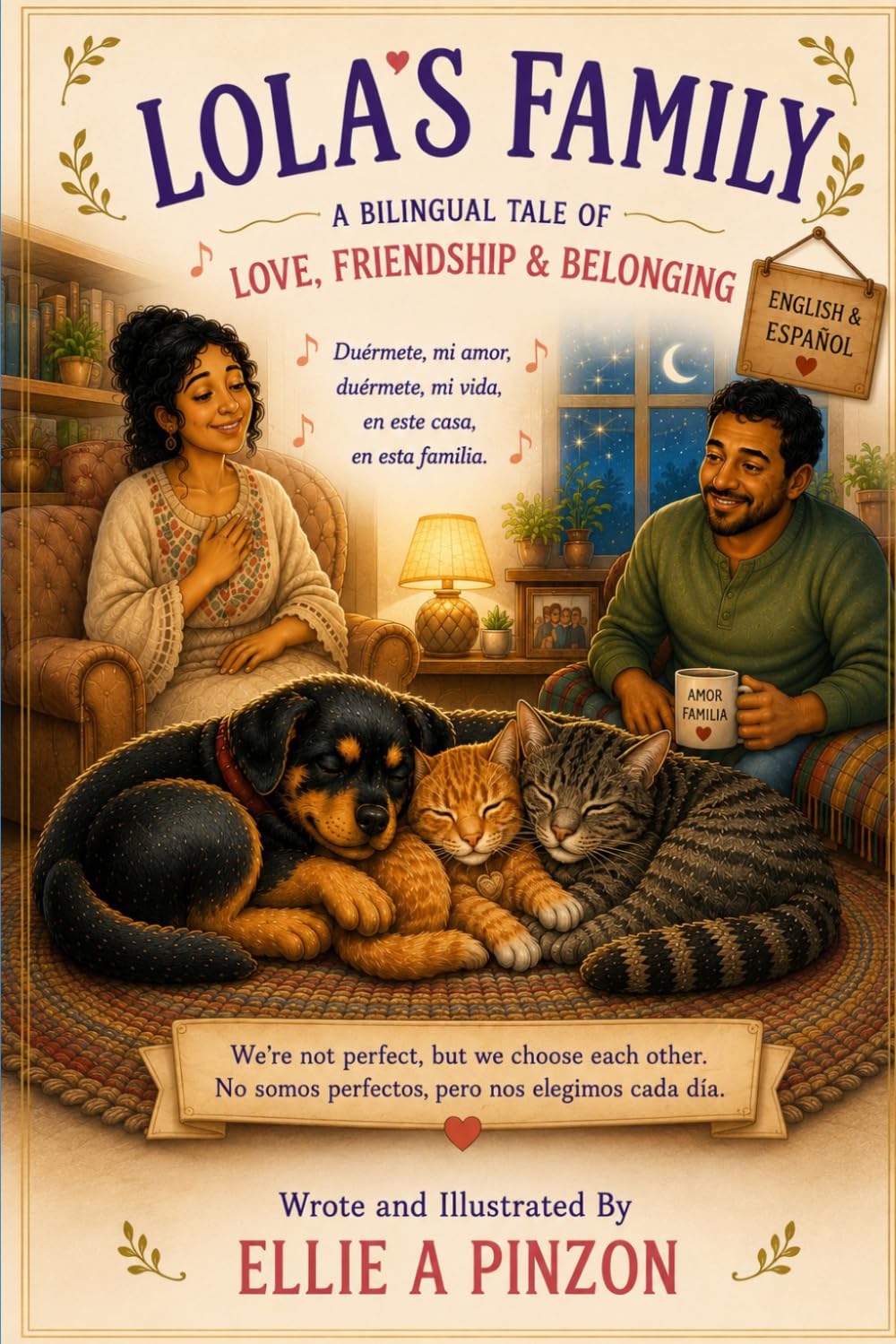 Lola's Family: A Bilingual Tale of Love, Friendship & Belonging