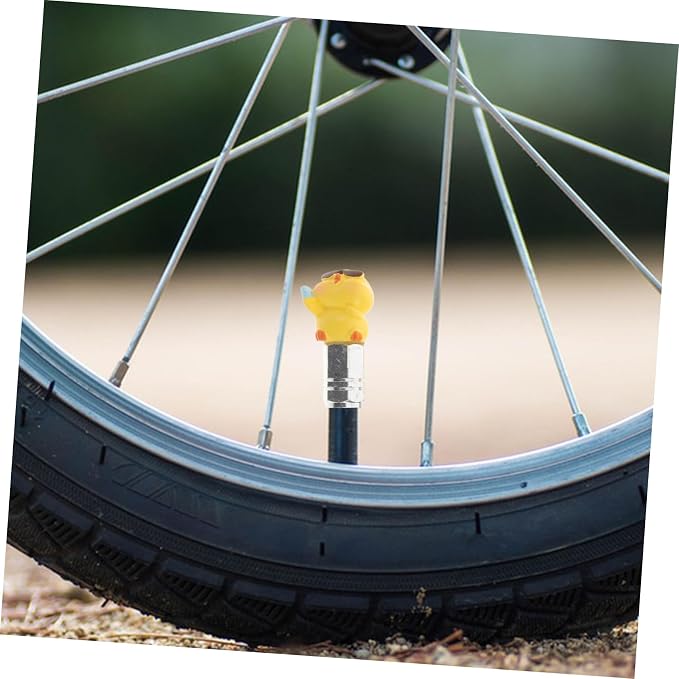 Kisangel 4pcs Tapas de Válvula para Neumáticos de Bicicleta miniatura 9