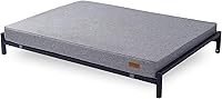 Vista 6 de KOPEKS Cama elevada para perros grandes para exteriores, estilo moderno, versión actualizada
