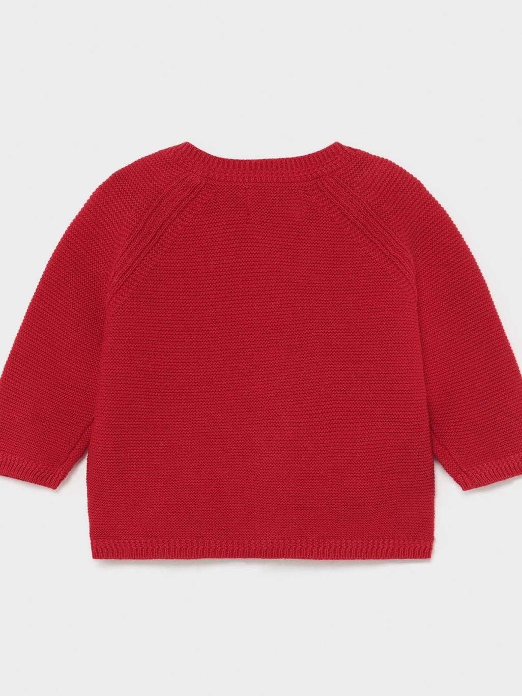 Mayoral Knit Cardigan for Baby-Boys Tomato