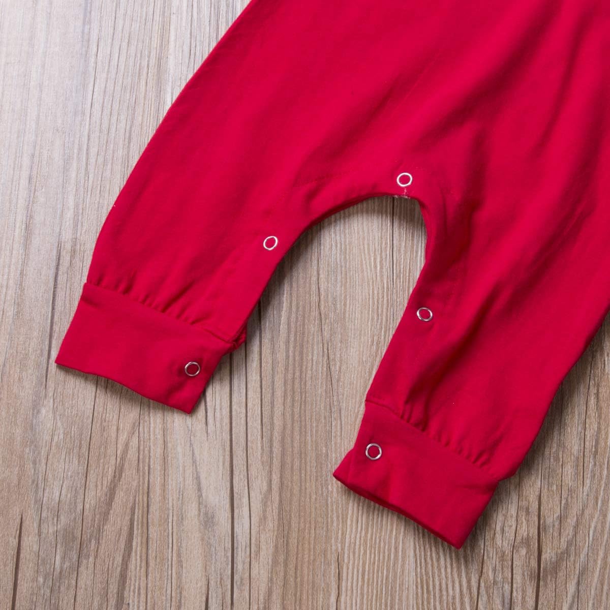 Christmas Baby Girl Boy Romper Newborn Clothes Santa Costume Long Sleeve Jumpsuit + Hat Infant Outfits Set - Image 6