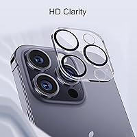 Vista 3 de Ailun 3Pack Privacy Screen Protector for iPhone 15 Pro [6.1 inch]+3Pack Camera Lens Protector with Installation Frame,Dynamic Island Compatible,Anti