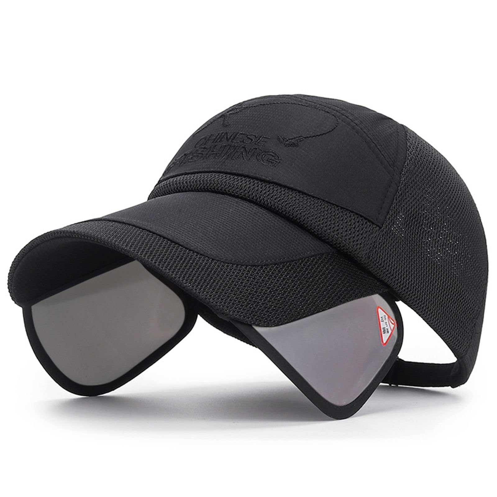 CAZSTYK Sun Protections Hat for Men and Women Extended Brim Baseball Caps Breathable Hat for Outdoor Hiking Fishing Protections Fishing Baseball Caps