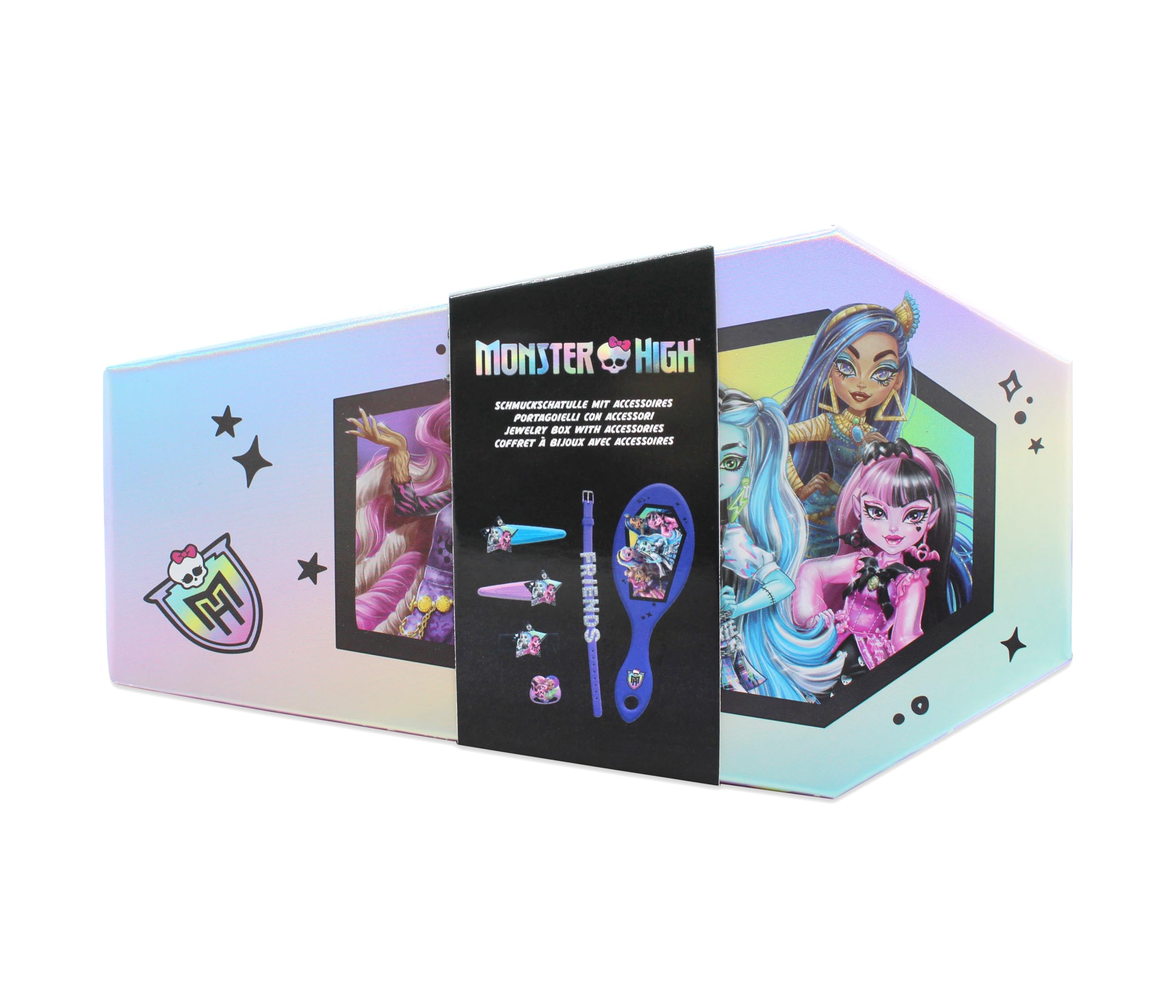 Joytoy Monster High Joyero con accesorios, 22,5 x 13,5 x 6 cm