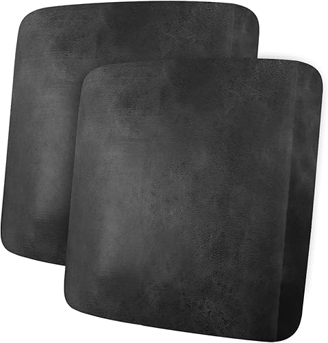 Miniatura 15 de Fundas de cojín de sofá con aspecto de cuero, juego de fundas de asiento de sofá, protector de muebles para sillón seccional, sofá biplaza