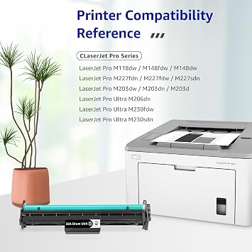 CMYBabee Compatible Drum Unit Replacement for HP 32A CF232A Drum for HP Pro M203dw M148dw M227fdw M118dw M148fdw M227fdn Printer (1Black, NOT Toner)