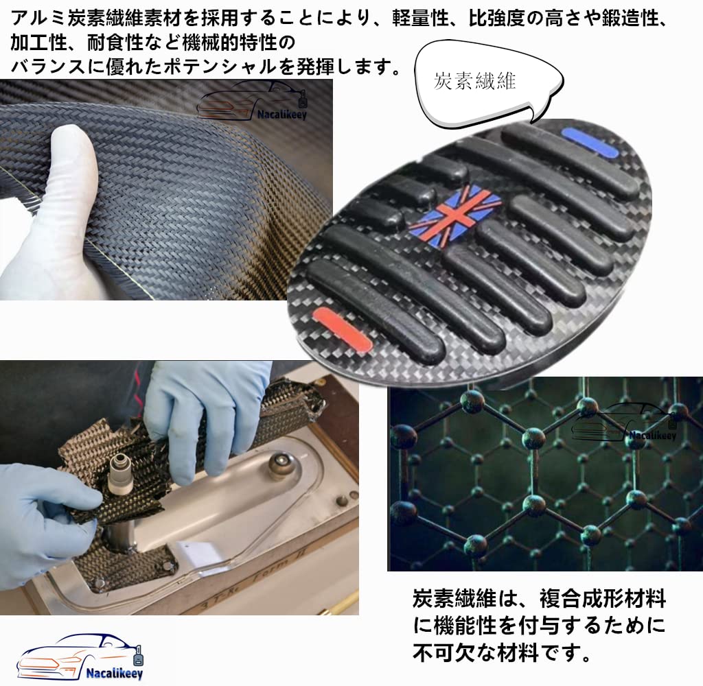 Amazon | Nacalikeeyアクセルペダル ミニクーパー AT車 ブレーキペダル