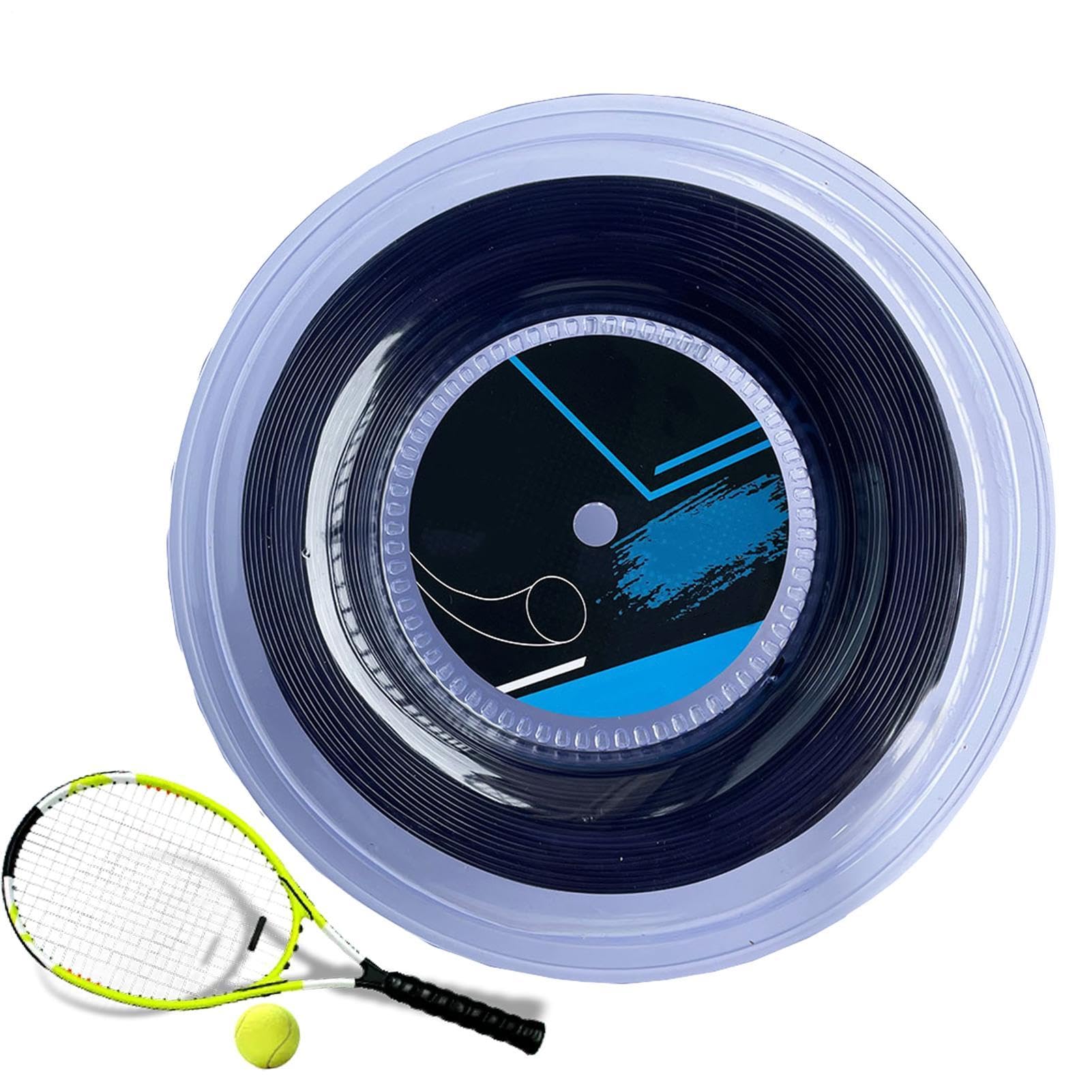Tennisschläger-Saite, stoßdämpfende Schnüre für Ballspiele | Hochelastische Tennissaite für Praxis und Training, zur Vermeidung von Stößen und Vibrationen, 200 m