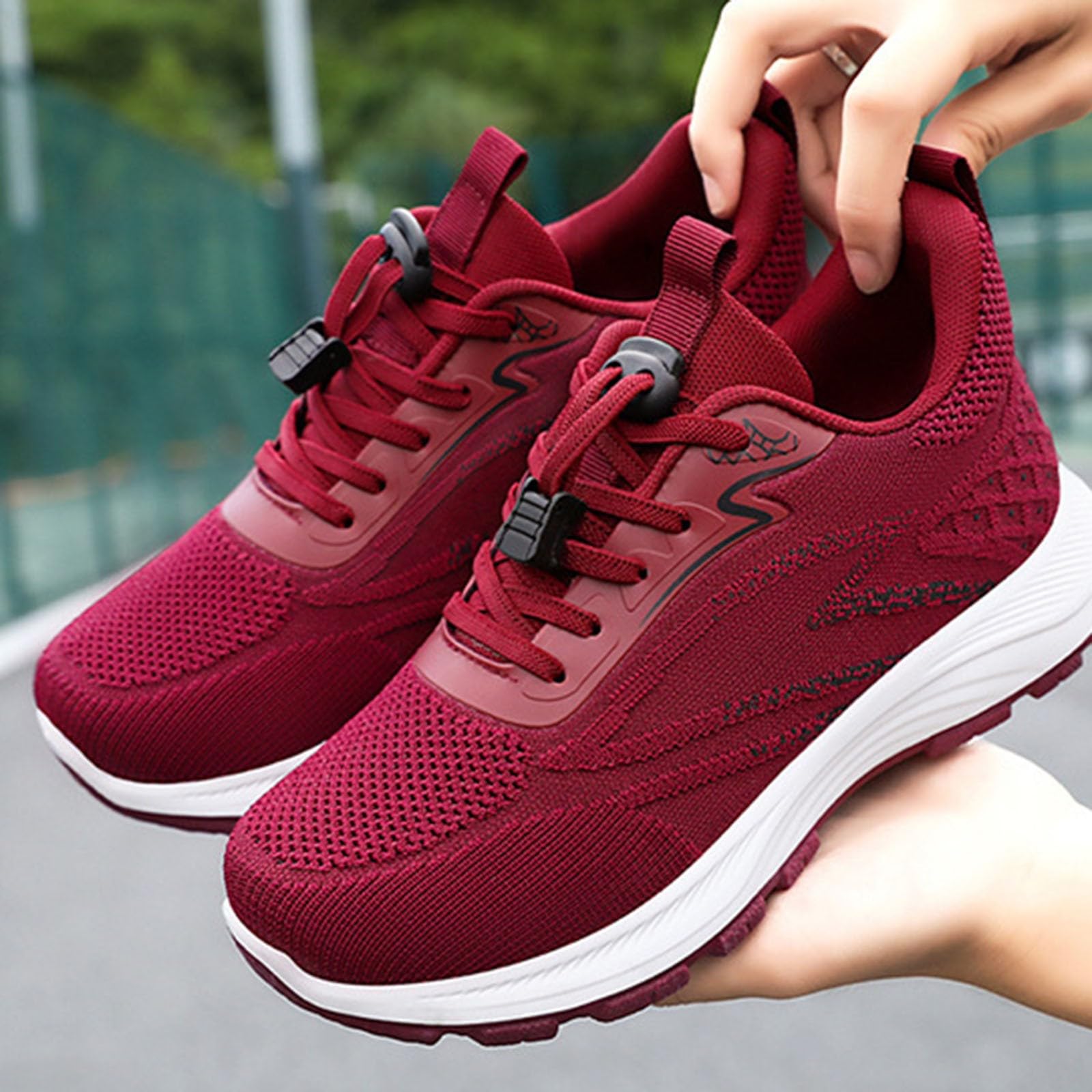 Scarpe Ortopediche Donna, Sneakers comode, Plantare anatomico, Memory Foam, pianta Larga, Antiscivolo, per Lavoro, Camminata, Palestra, Fitness