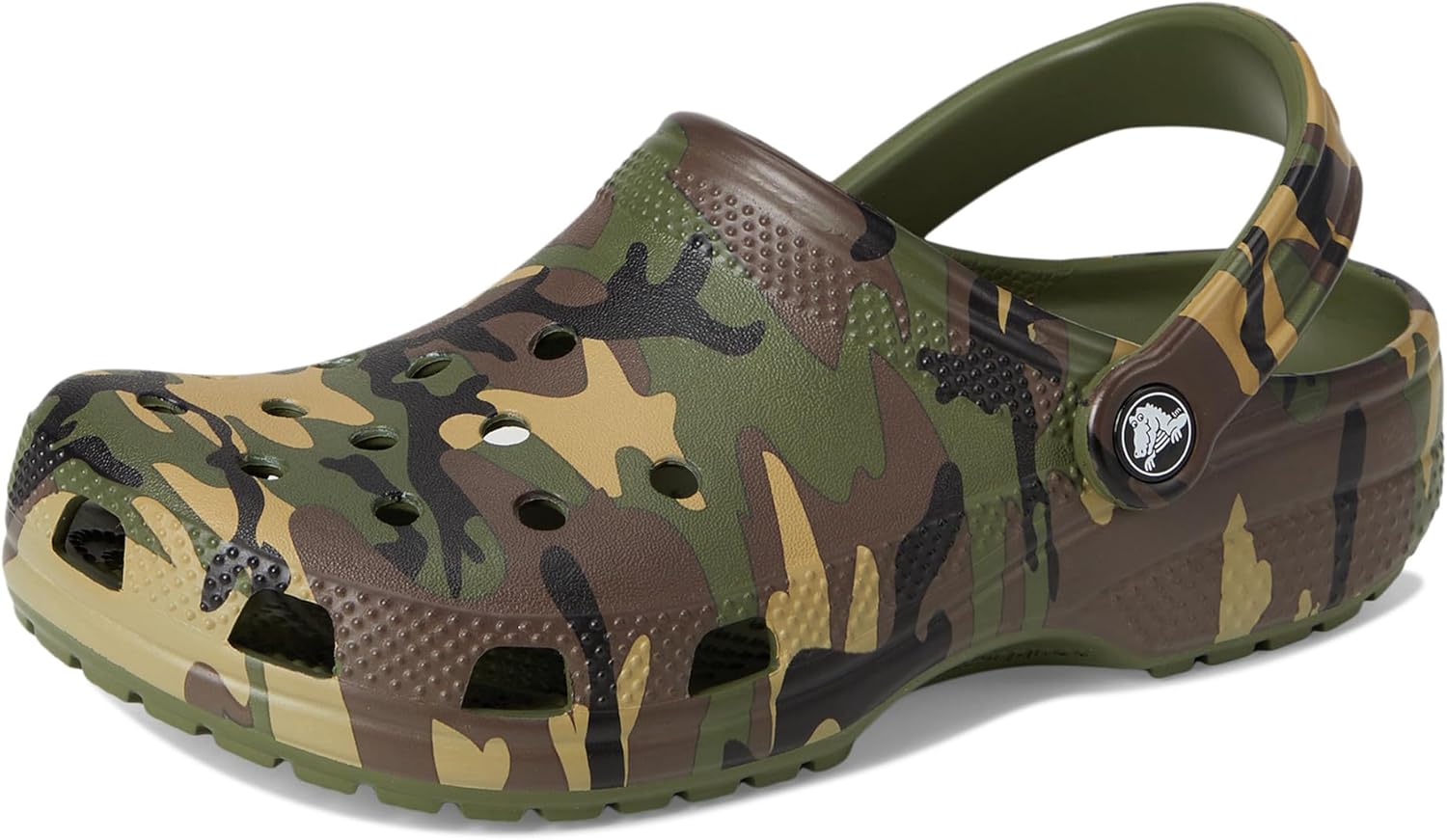 Crocs Kids' Classic Camo Clogs - Image 2