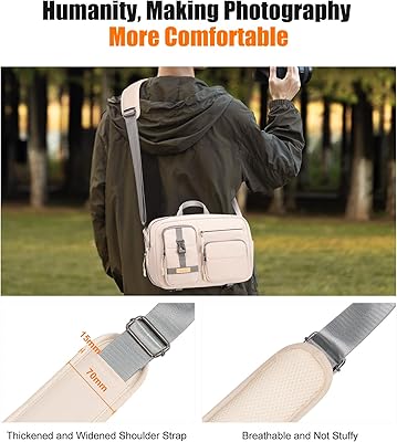 Cwatcun Camera Bag, SLR DSLR Canvas Camera Case, India | Ubuy