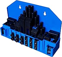 Vista 7 de Kit de sujeción de abrazadera de sujeción de 58 piezas para molino Bridgeport (ranura de 3/4 de pulgada y perno de 5/8 pulgadas)