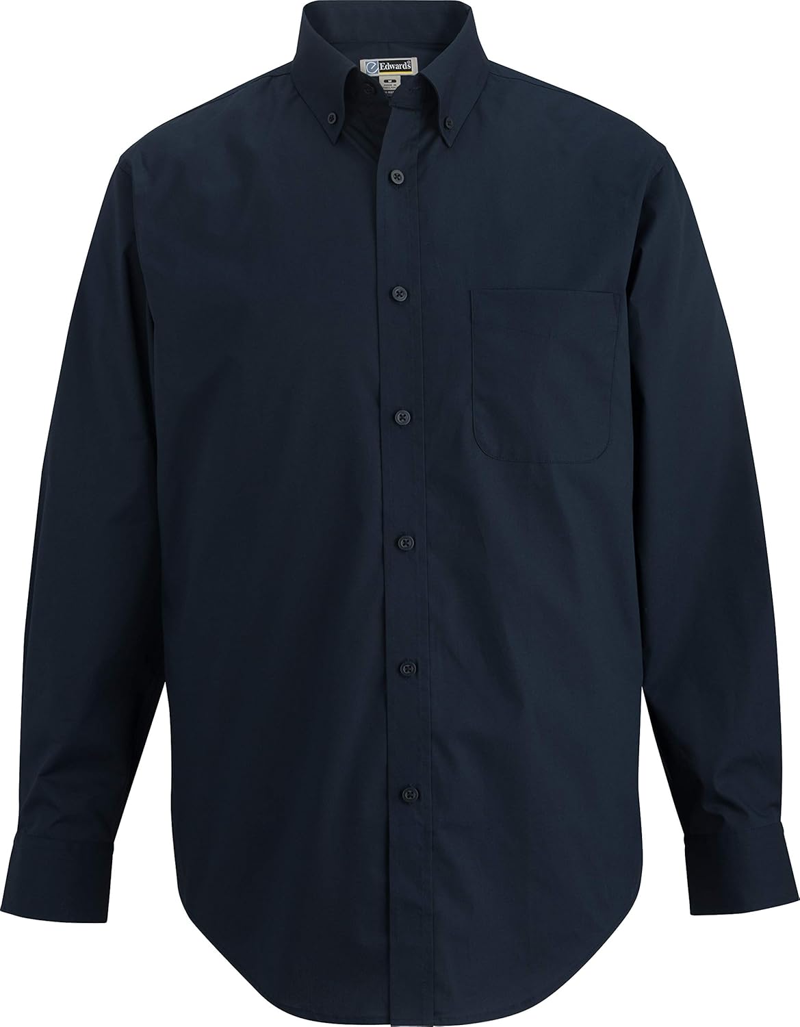 Edwards Men's Long Sleeve Stretch Poplin Shirt