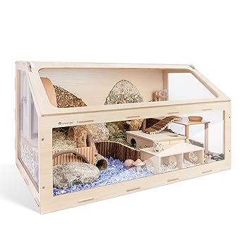 Amazon.com : Niteangel Vista Hamster Cage W/Oblique Opening