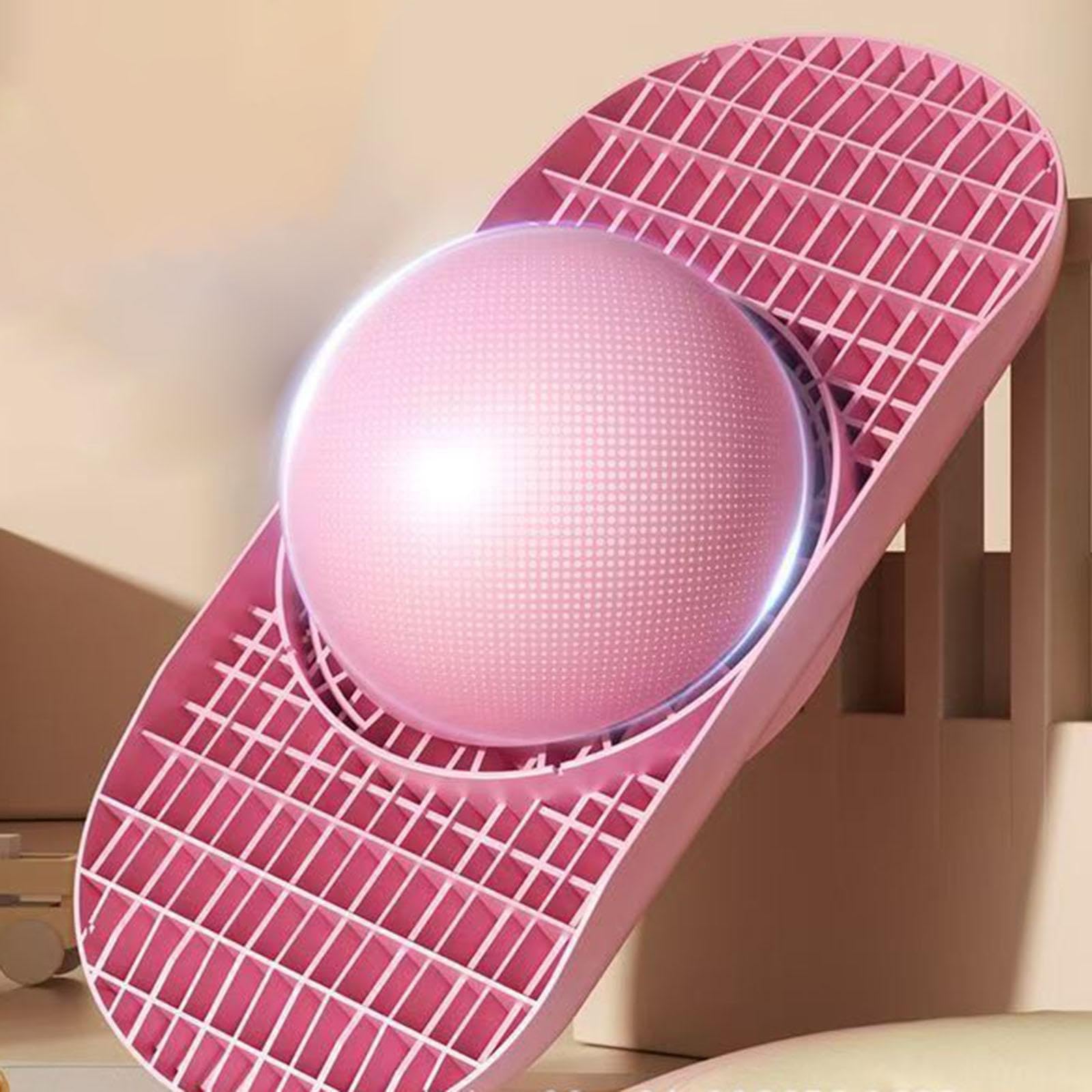 Pogo Ball Balancespielzeug Sprungbrett mit Handgriff Und Ballpumpe Robustes Material für Kinder für Fitnessübungen Und Spielerische Aktivitäten