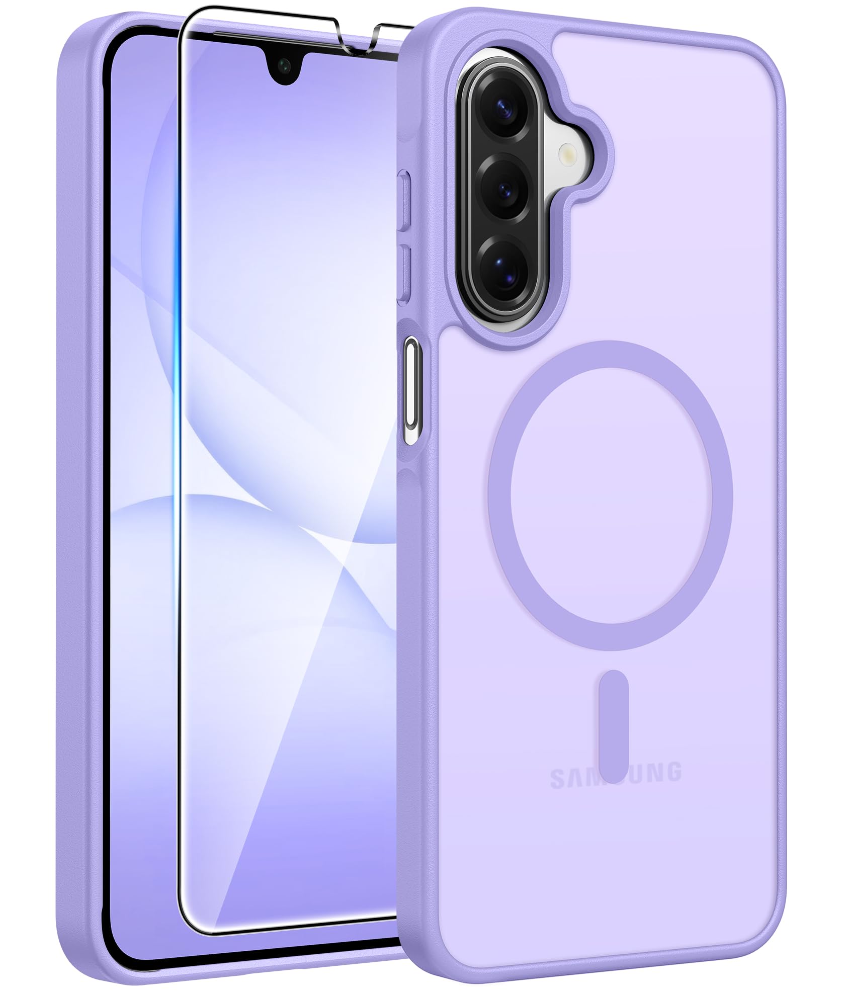 FNTCASE for Galaxy A17/A16 5G Phone Case, Fit for Magsafe, Screen Protector