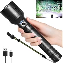 Rechargeable LED Flashlights 99000 High Lumens for Camping Home Emergencies