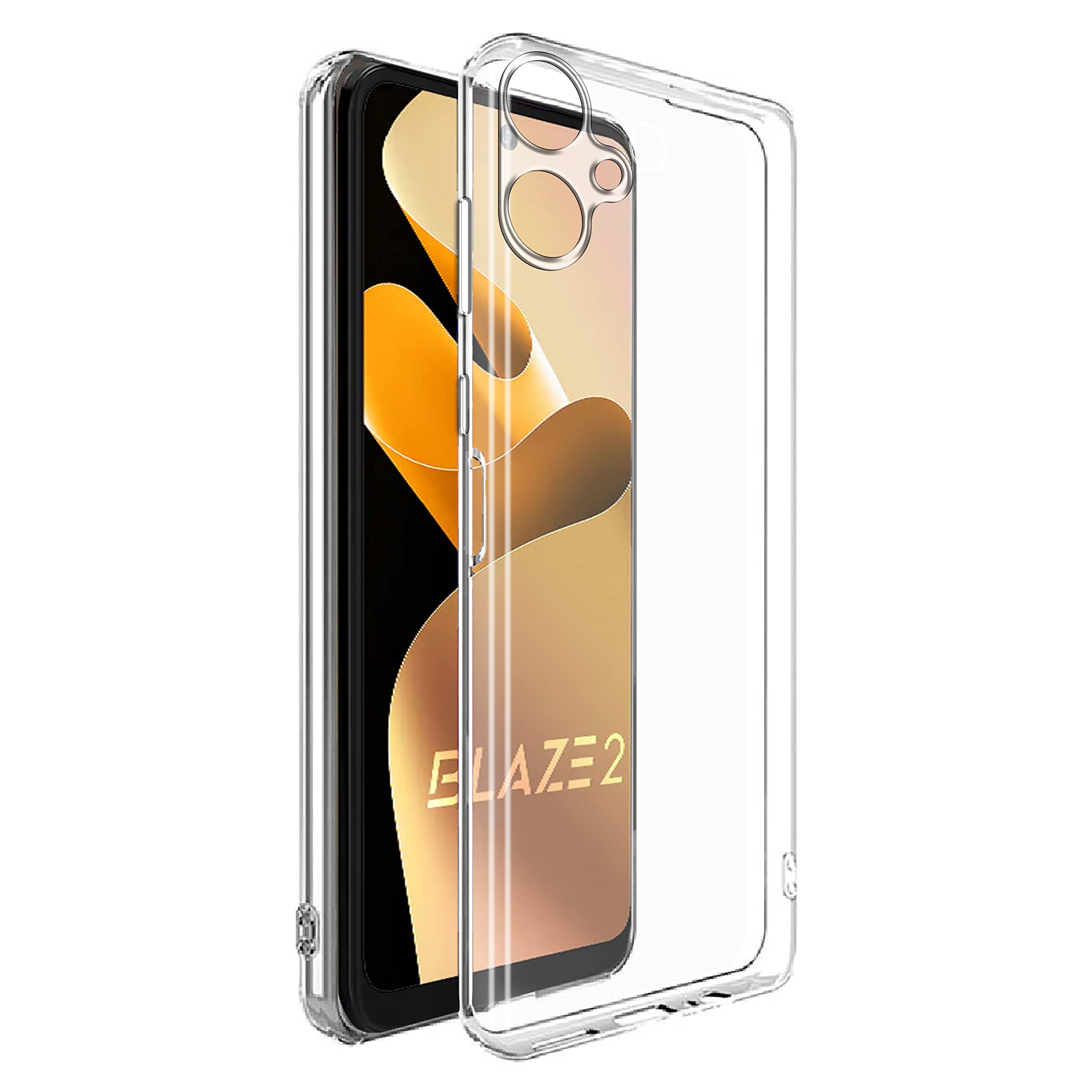 Casotec Crystal Clear Back Case for Lava Blaze 2 4G | Raised Bumps for Camera & Screen Protection | Clear Soft Silicone Back Case Cover for Lava Blaze 2 4G (TPU | Transparent) (B0C3WBKKYV) Amazon Price History, Amazon Price Tracker