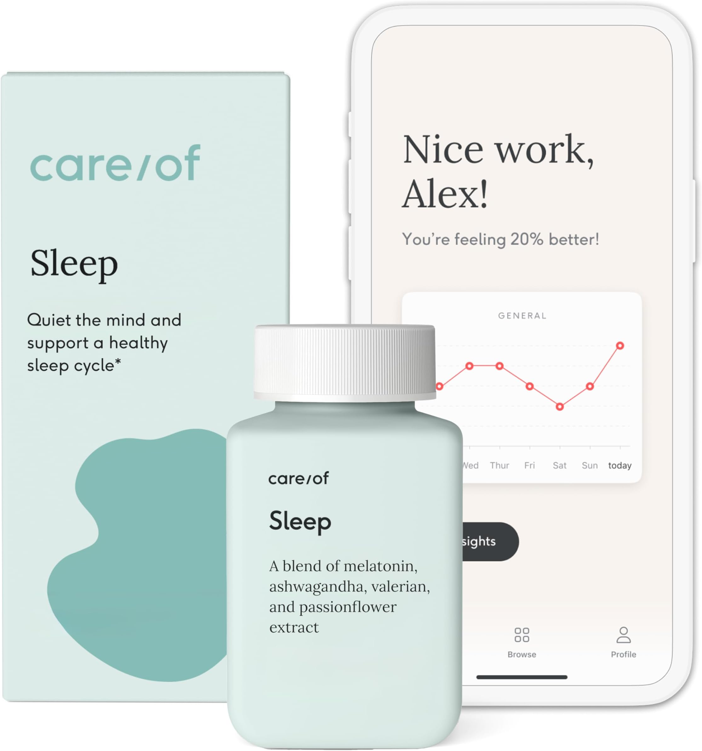 SAGA Starlight Sleep Aid Supplement for Sleep Support