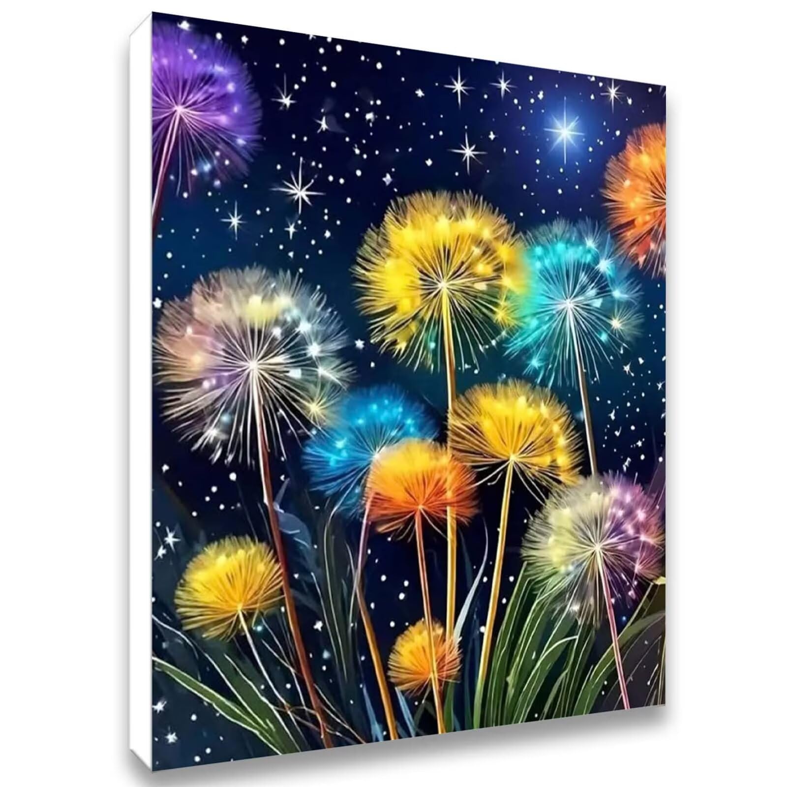 Malen Nach Zahlen Erwachsene Traum 80 x 100cm, mit Pinsel Acrylfarbe j0-308 | Malen Nach Zahlen Kreatives für Erwachsene, DIY Blumen Paint by Numbers Set, Deko Wohnzimmer, Geschenke für Frauen