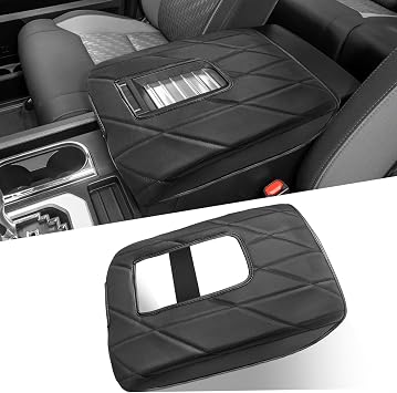 Center Console Cover for Toyota Tundra 2014-2021 - Comfort Armrest Lid Cover for Toyota Tundra Interior Accessories 2021 2020 2019 2018 2017 2016 2015 2014 Bucket Seat ONLY